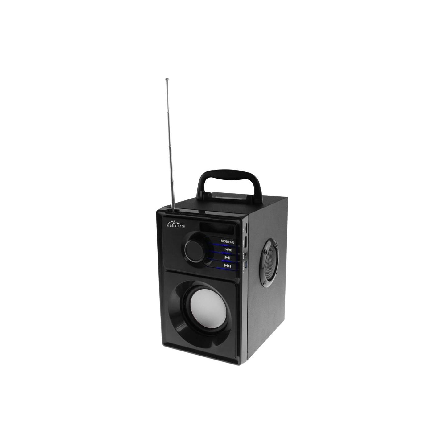 Media-Tech MT3179 Boombox Silver
