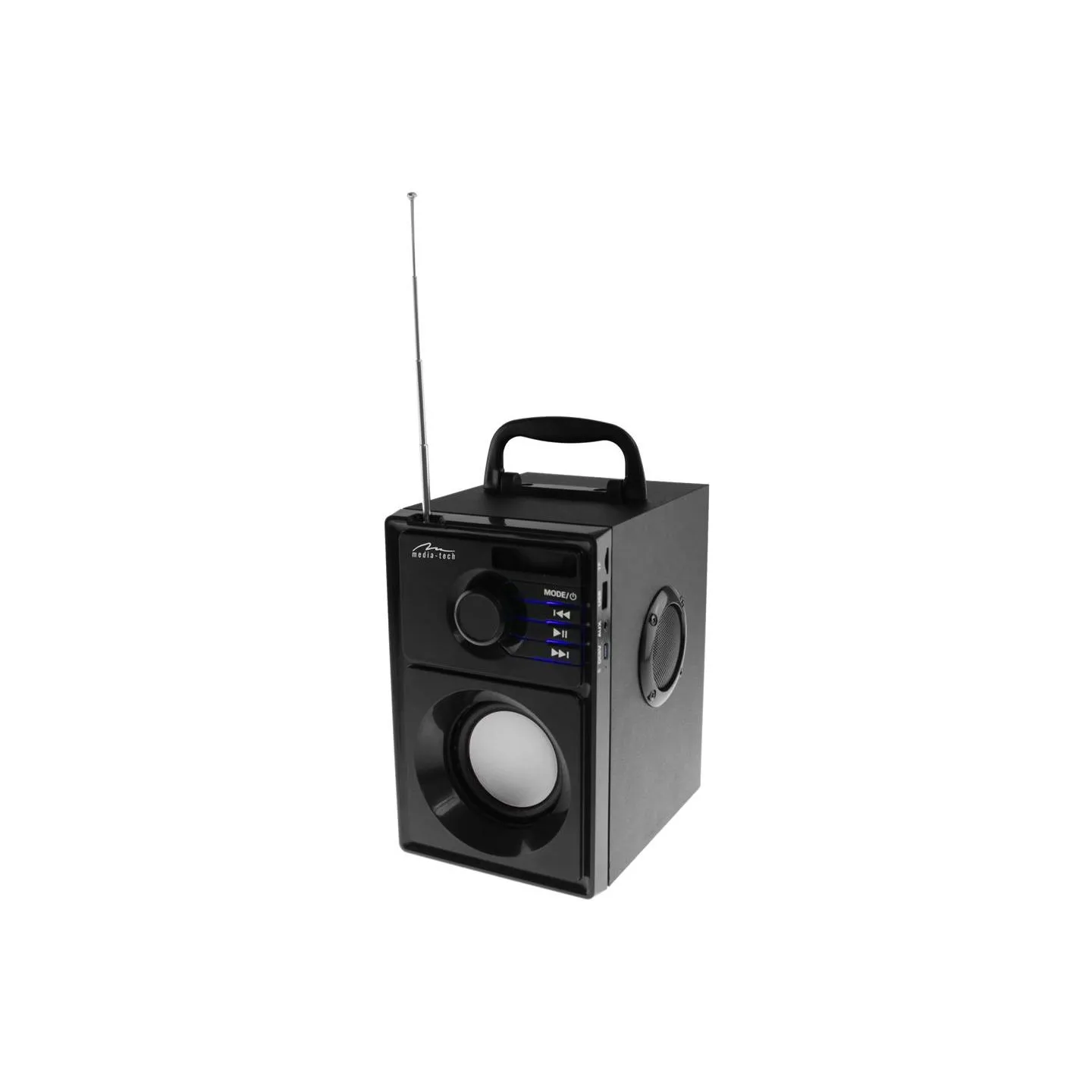 Media-Tech MT3179 Boombox Silver