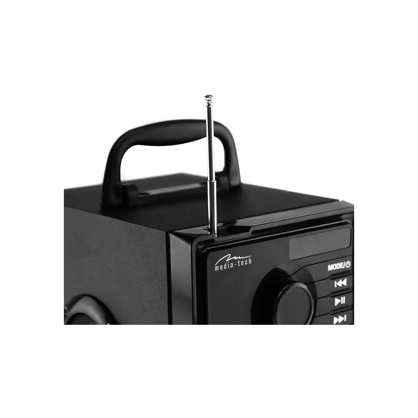 Media-Tech MT3179 Boombox Silver