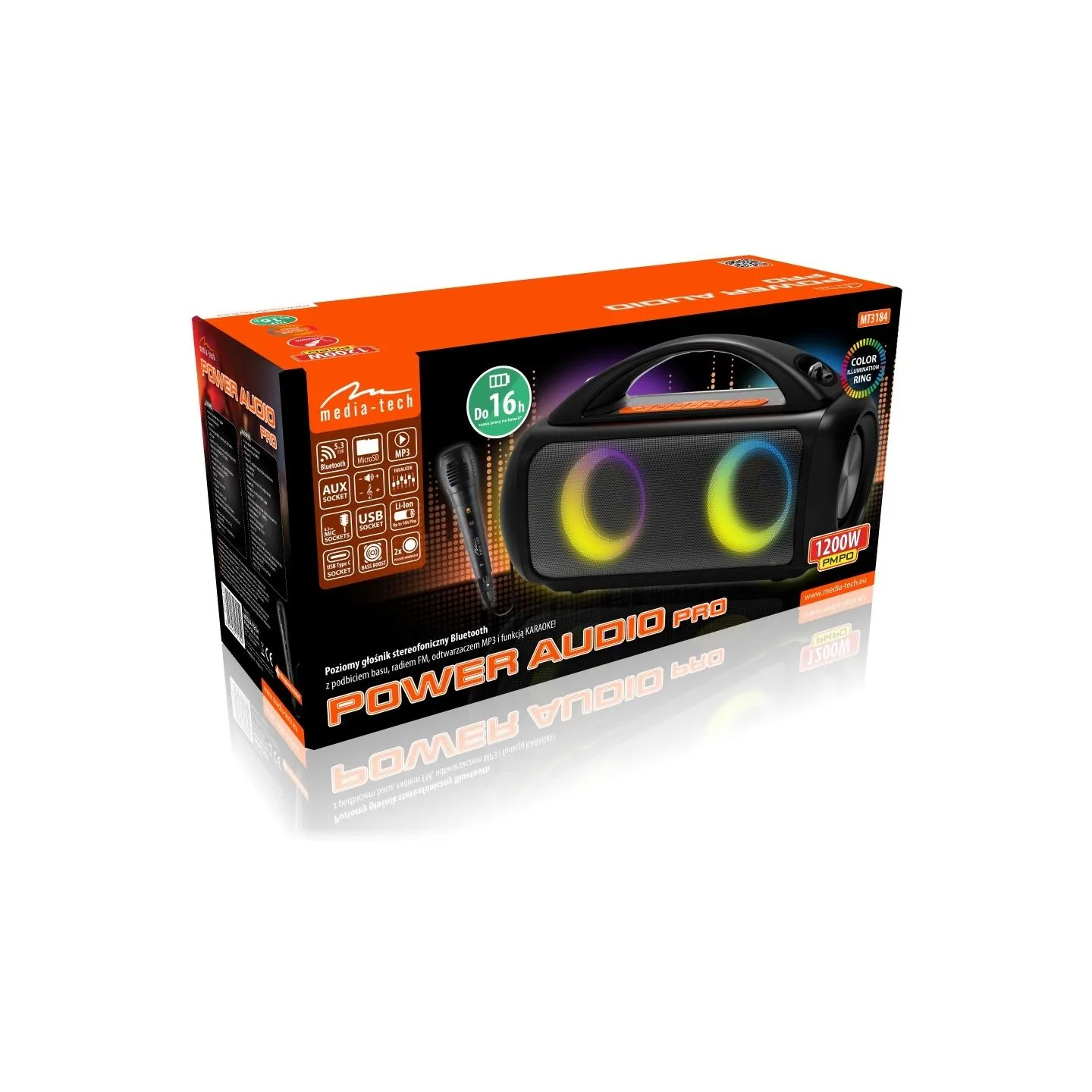 Media-Tech MT3184 Power Audio Pro