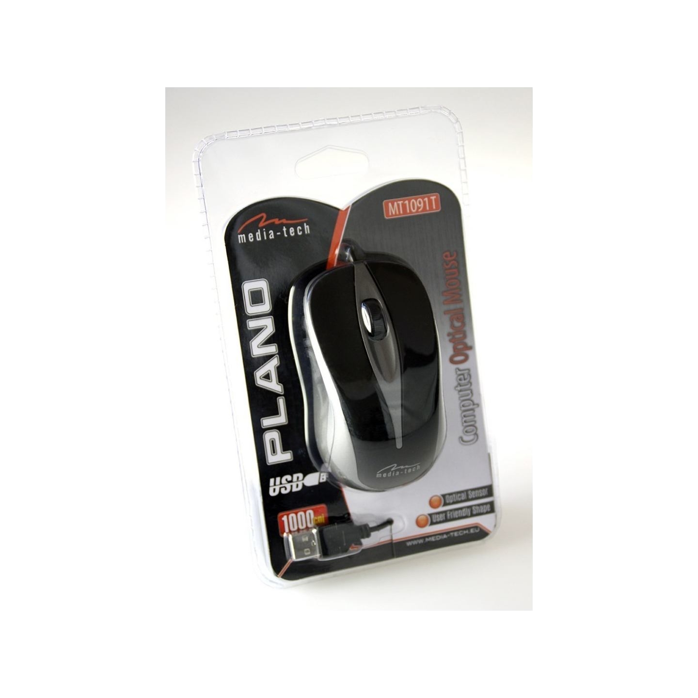 Media-Tech MT1091T Plano Titanium