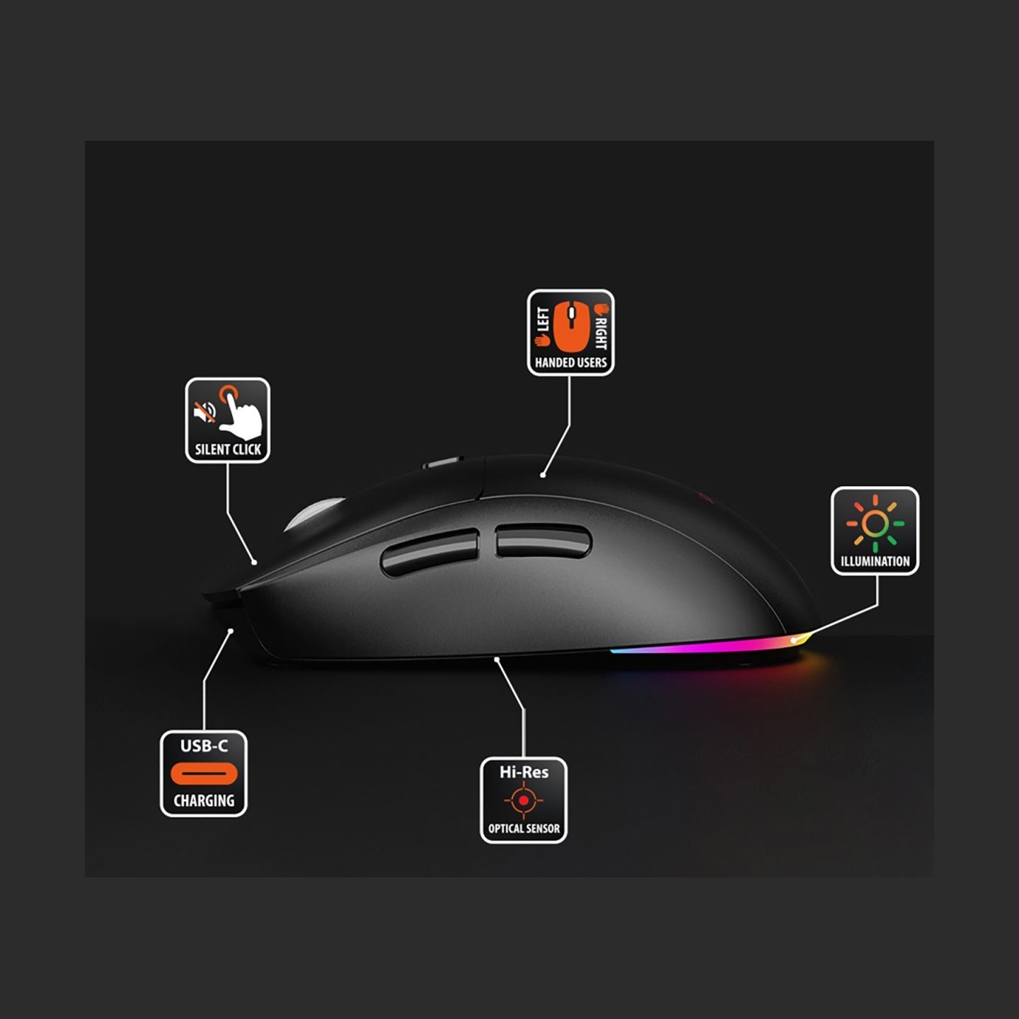 Media-Tech MT1124 Silent&Recharge