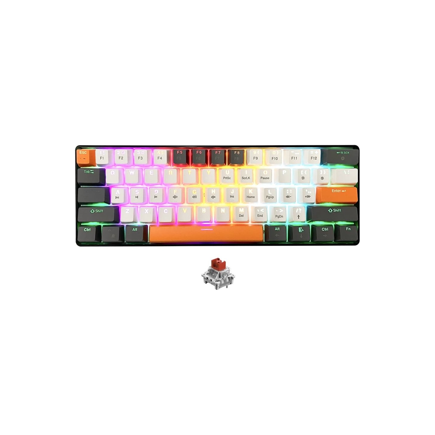 Media-Tech MECHANICAL KEYBOARD ZONE 61 MT1258