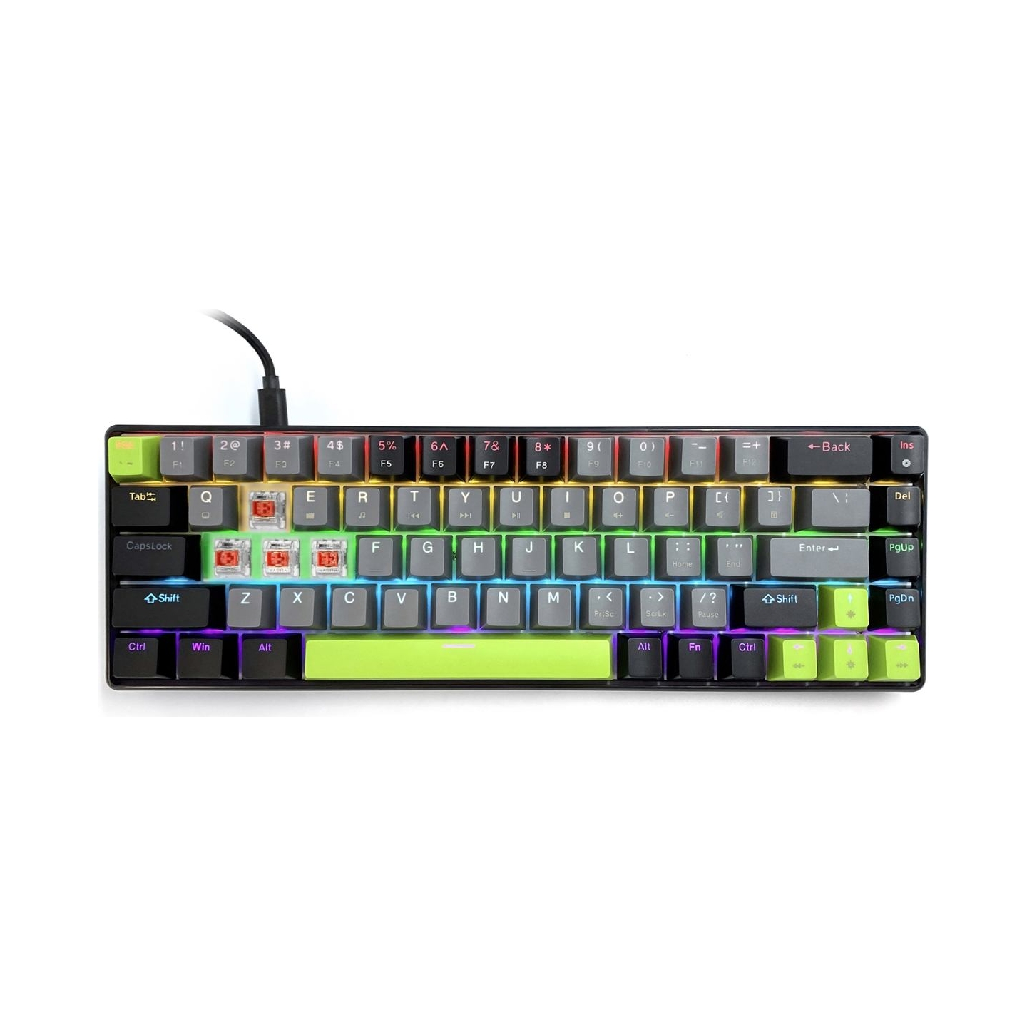 Media-Tech Mechanical keyboard Red Core MX60 MT1260