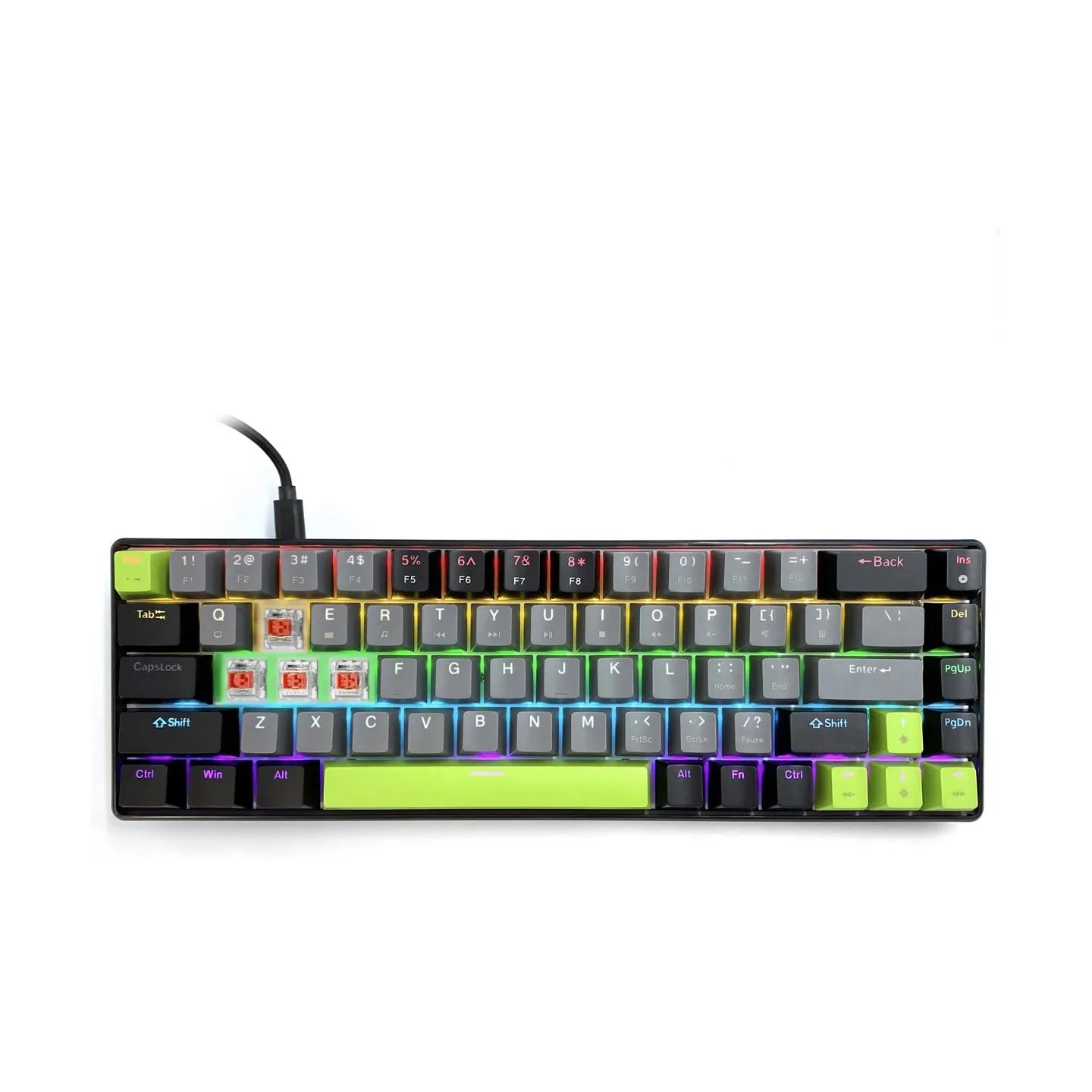 Media-Tech Mechanical keyboard Red Core MX60 MT1260
