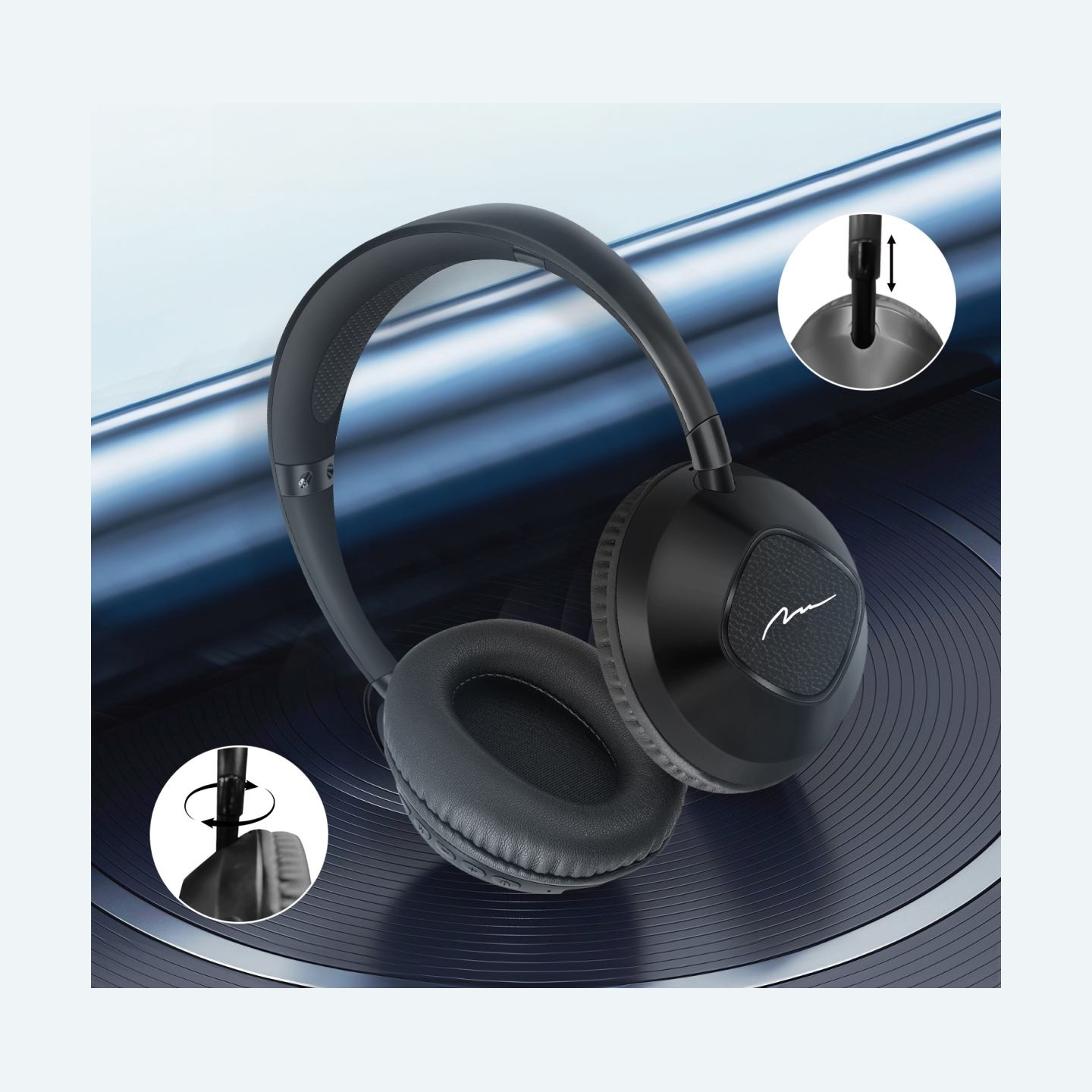 Media-Tech WIRELESS HEADPHONES SONIQUE BT MT3610