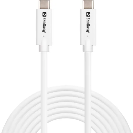 Sandberg 136-75 USB-C>C USB 3.2 Gen2 100W, 3m