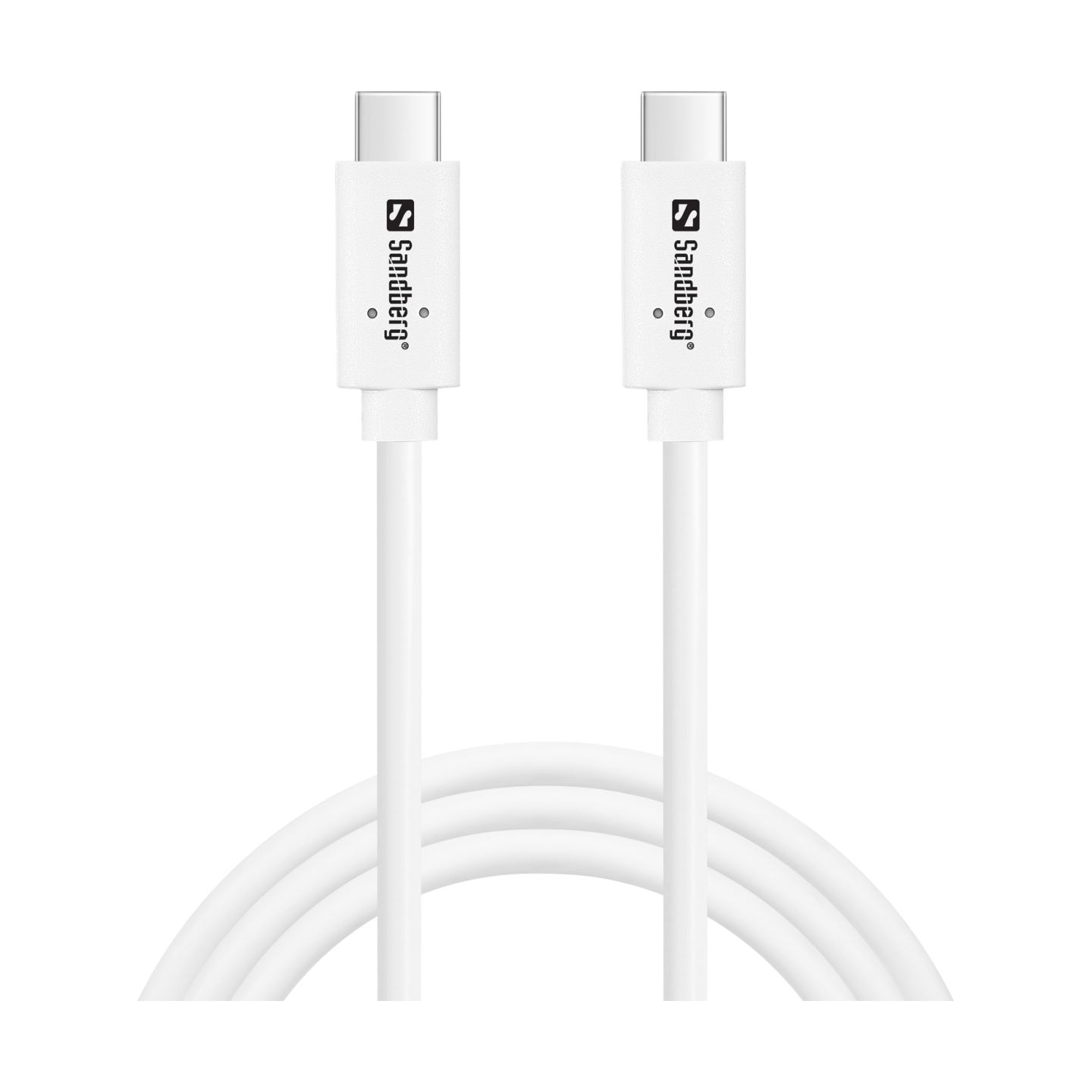 Sandberg 136-53 USB-C to USB-C  USB 3.1 Gen2 PD 100W cable, 1M
