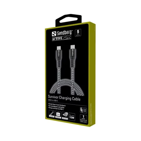 Sandberg 441-38 Survivor USB-C to USB-C Cable, 1M