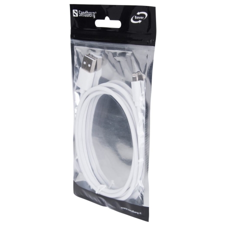 Sandberg 340-75 USB>Lightning MFI 1m SAVER