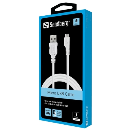 Sandberg 440-33 MicroUSB Sync/Charge Cable 1m