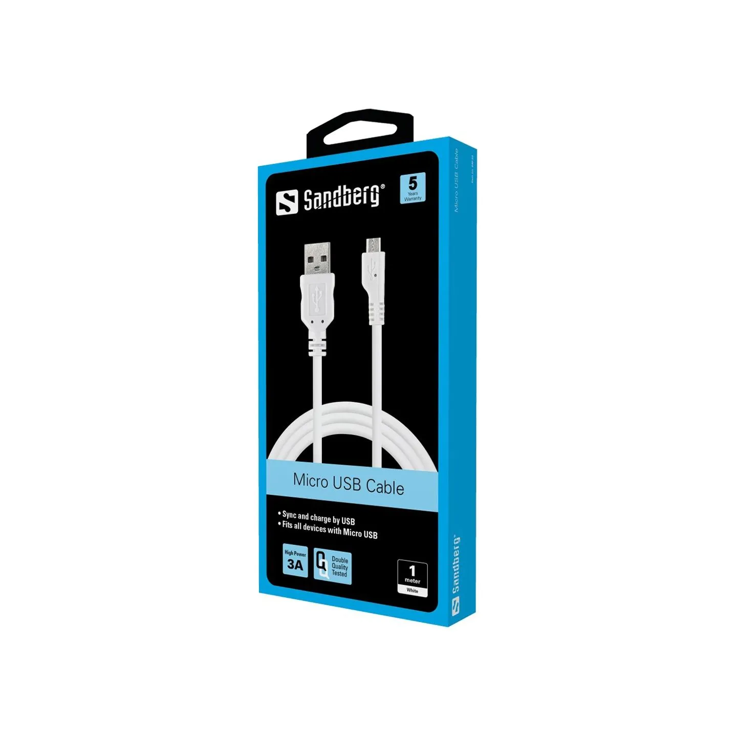 Sandberg 440-33 MicroUSB Sync/Charge Cable 1m