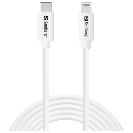 Sandberg 136-59 USB-C PD to Lightning MFI cable, 2M