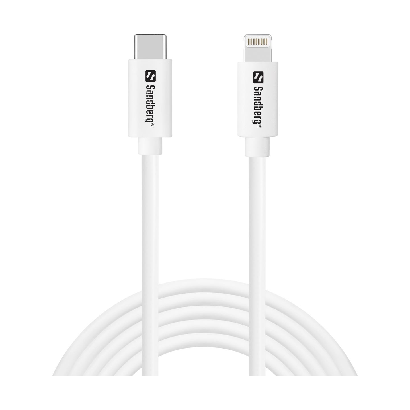 Sandberg 136-59 USB-C PD to Lightning MFI cable, 2M