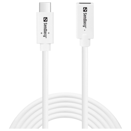 Sandberg 136-55 USB-C>C M-F USB 3.1 100W, 2M
