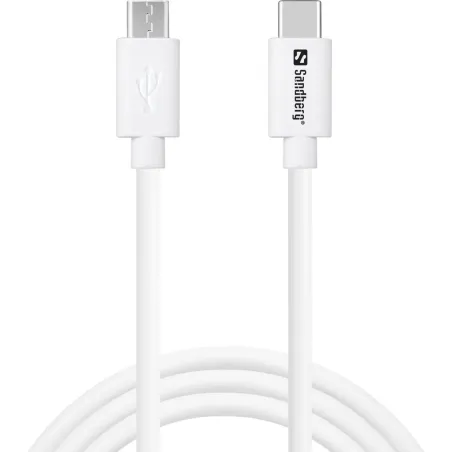 Sandberg 136-74 USB-C>MicroUSB Charge Cable 1m