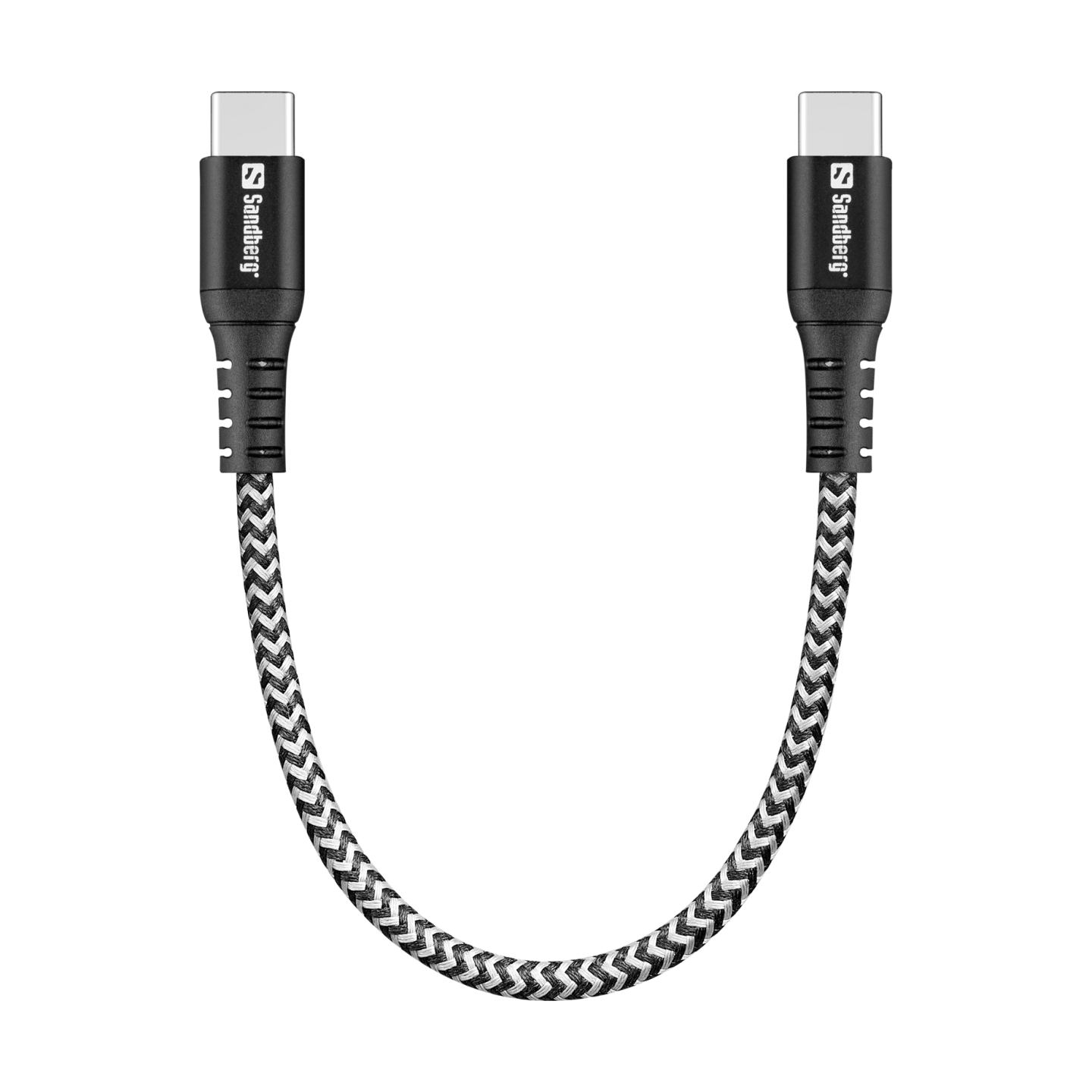 Sandberg 441-66 Survivor USB-C Cable 0.2M 100W