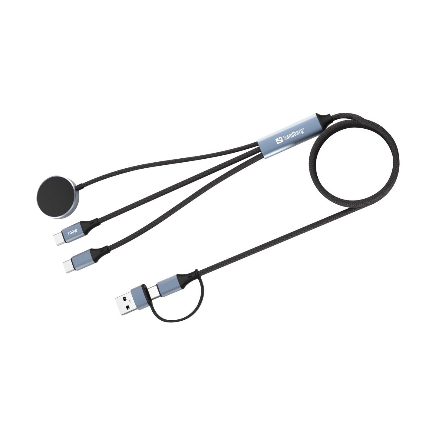 Sandberg 441-69 3in1 Travel Charge Cable 100W