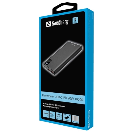Sandberg 420-58 Powerbank USB-C PD 20W 10000