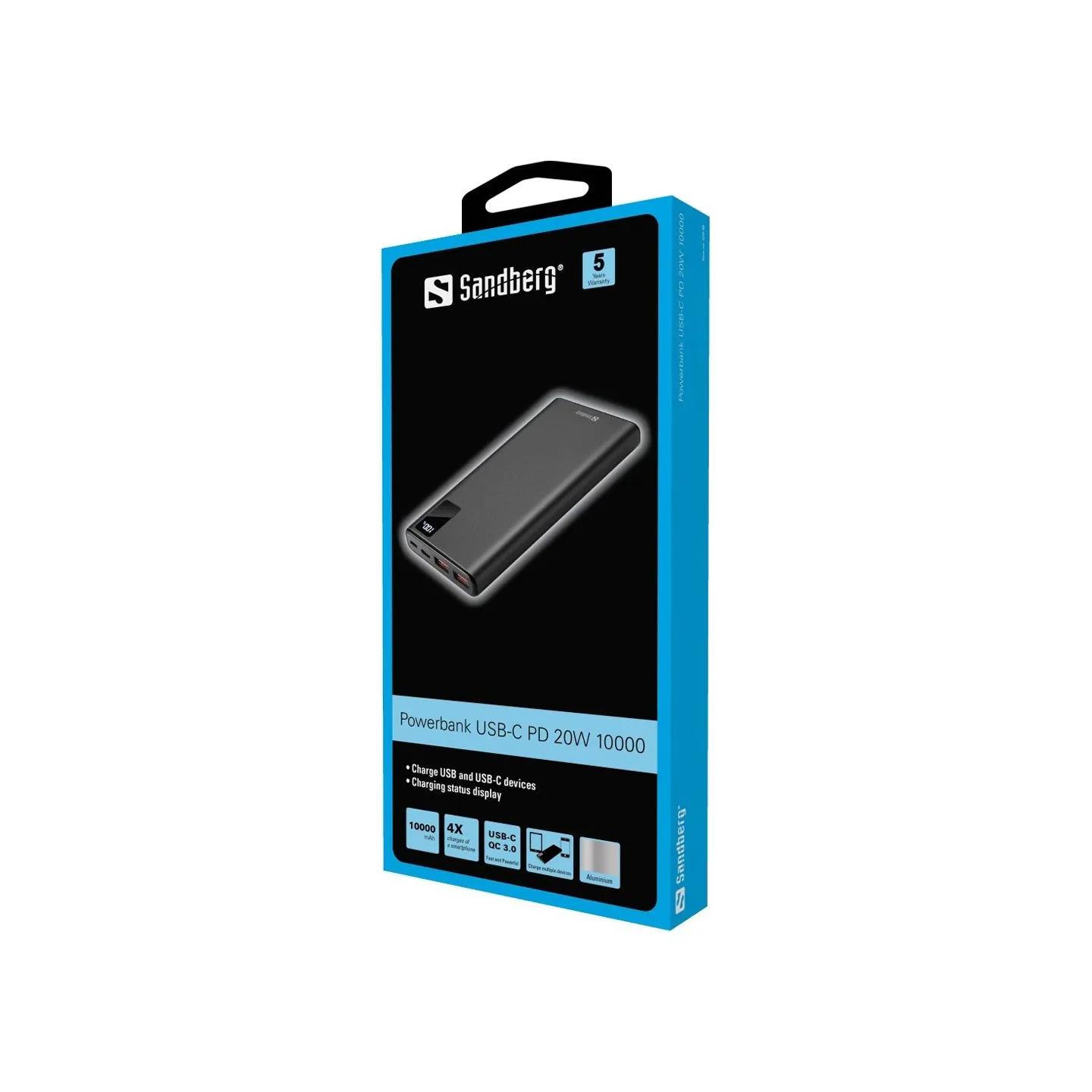Sandberg 420-58 Powerbank USB-C PD 20W 10000