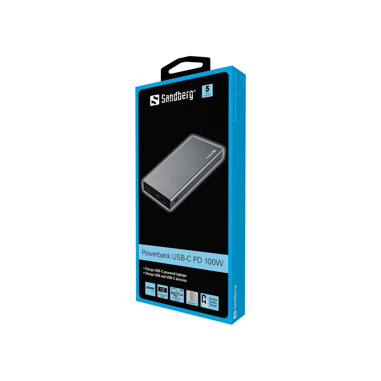 Sandberg Powerbank USB-C PD 100W 20000