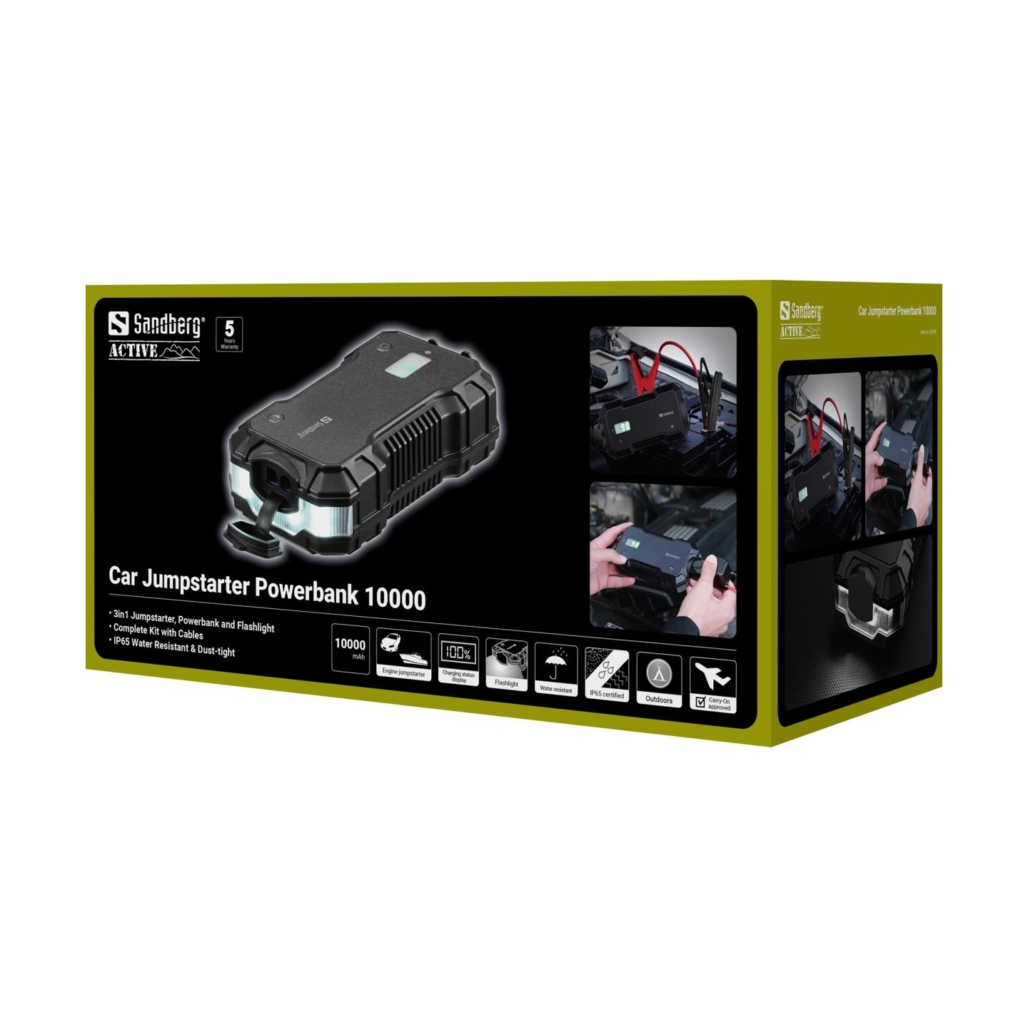 Sandberg 420-98 Jumpstarter Powerbank 10000