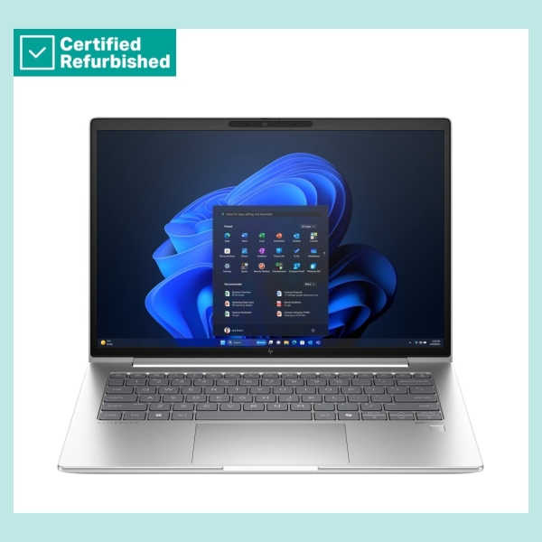 HP RENEW GOLD HP EliteBook 640 G11 - Ultra 5-135U, 16GB, 512GB SSD, 14 WUXGA 300-nit Touch AG, 5MP IR cam, 4G Modem, FPR, US bac