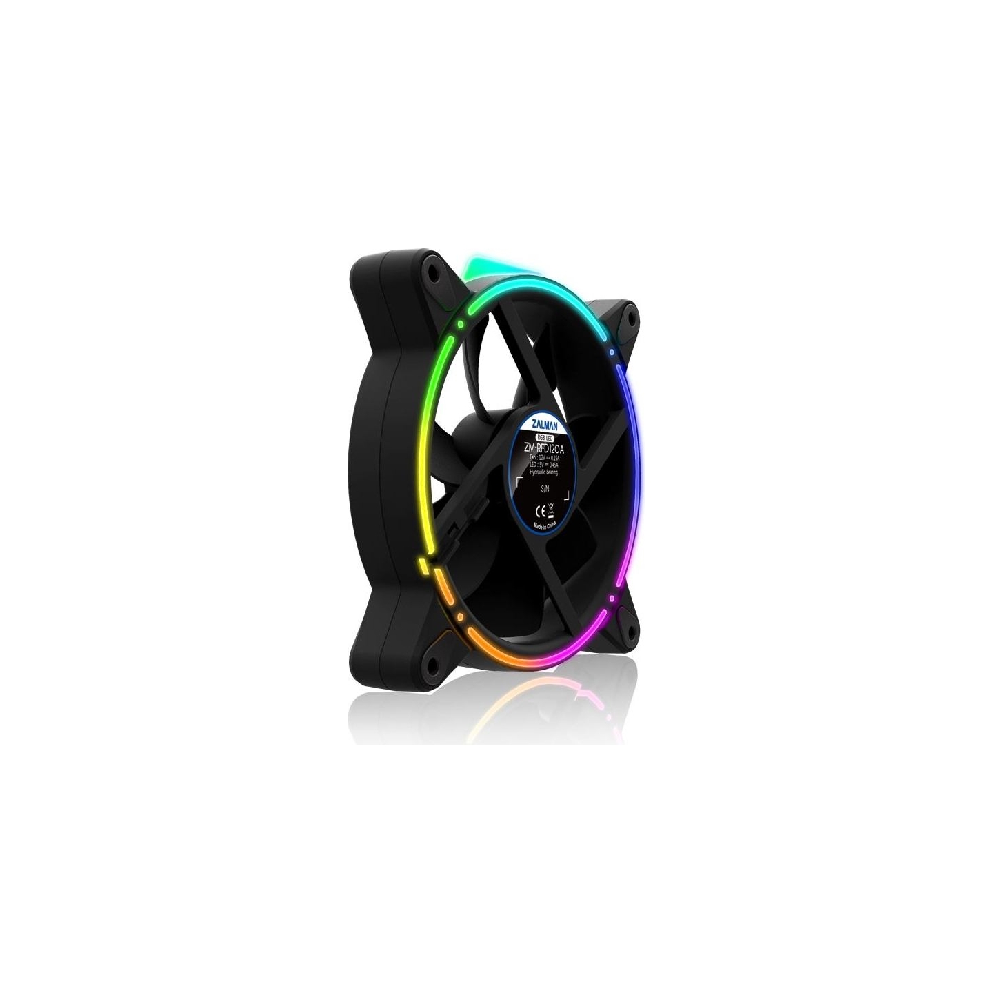 Zalman ZM-RFD120A 120mm, ARGB, 5V 3-Pin
