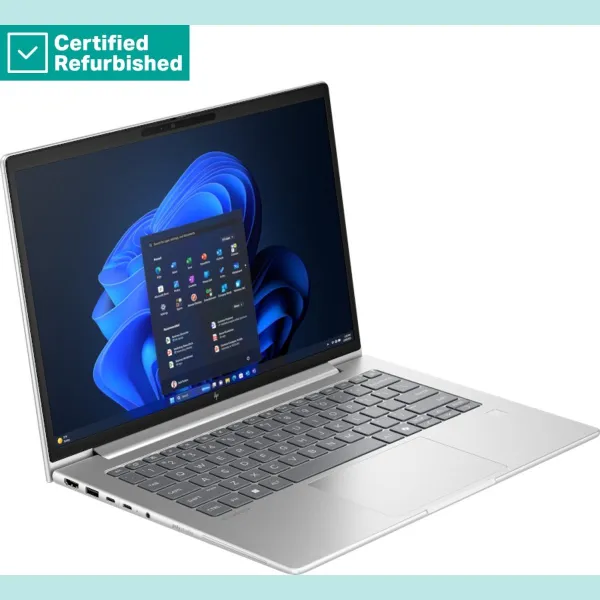 HP RENEW SILVER HP EliteBook 6 G1i 14 - Ultra 7-255U, 16GB, 512GB SSD, 14 WUXGA 300-nit AG, 5MP IR cam, FPR, US backlit keyboard
