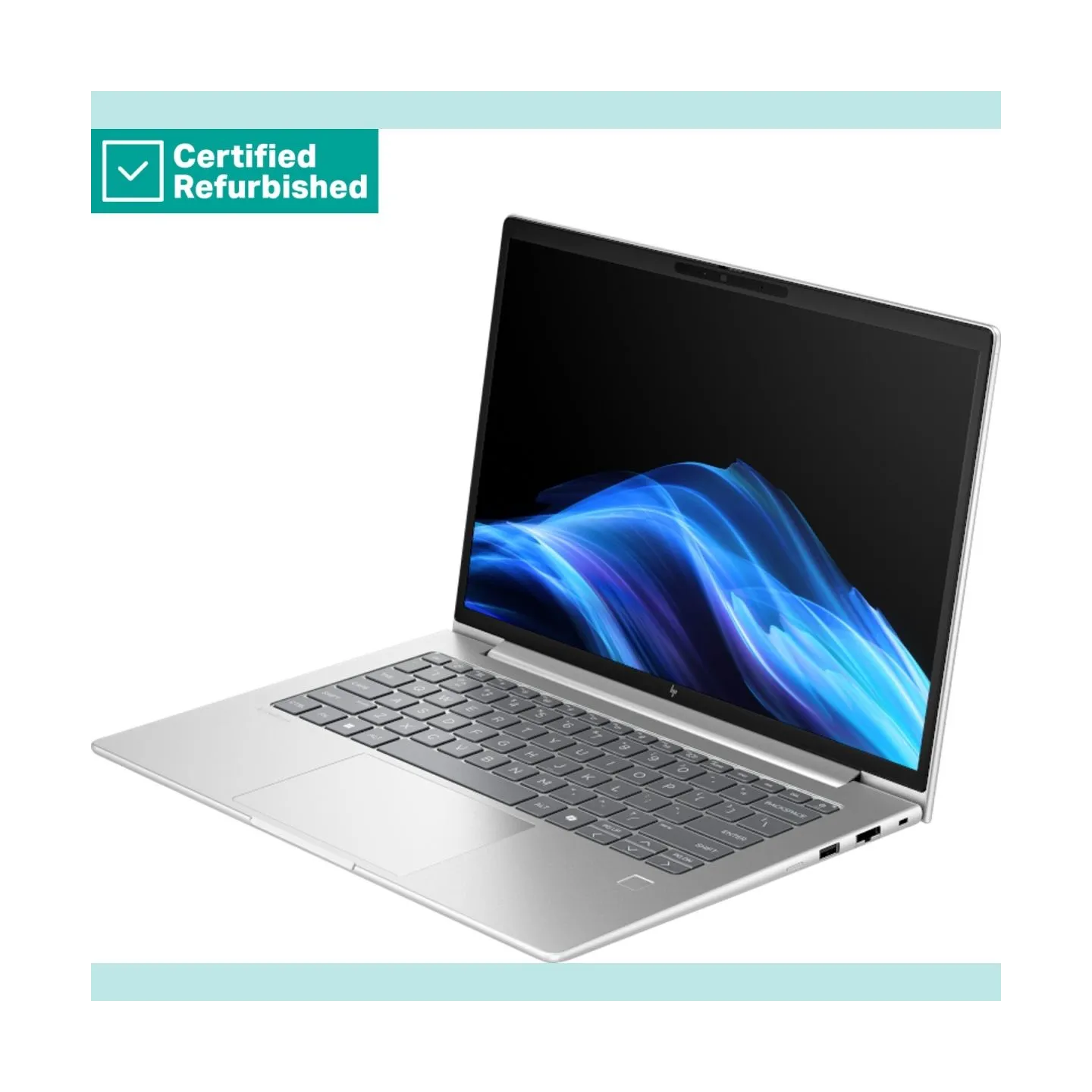 HP RENEW SILVER HP EliteBook 6 G1i 14 - Ultra 7-255U, 16GB, 512GB SSD, 14 WUXGA 300-nit AG, 5MP IR cam, FPR, US backlit keyboard