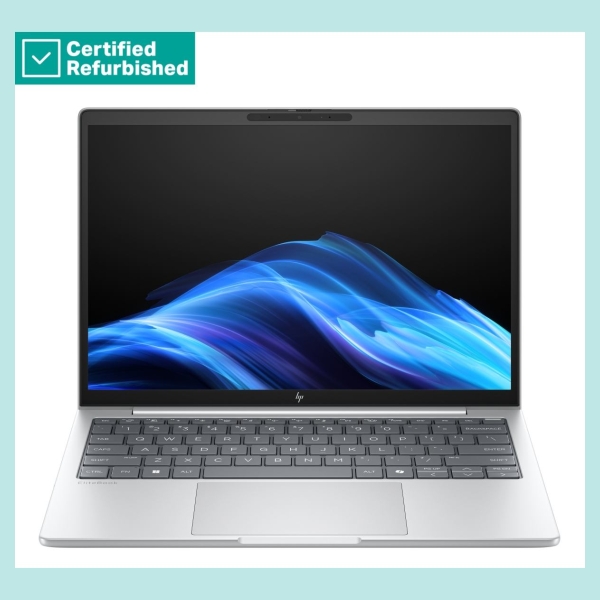 HP RENEW SILVER HP EliteBook 8 G1i 13 - Ultra 5-235U, 32GB, 512GB SSD, 13.3 WUXGA 300-nit AG, 5MP IR cam, Smartcard, FPR, US key