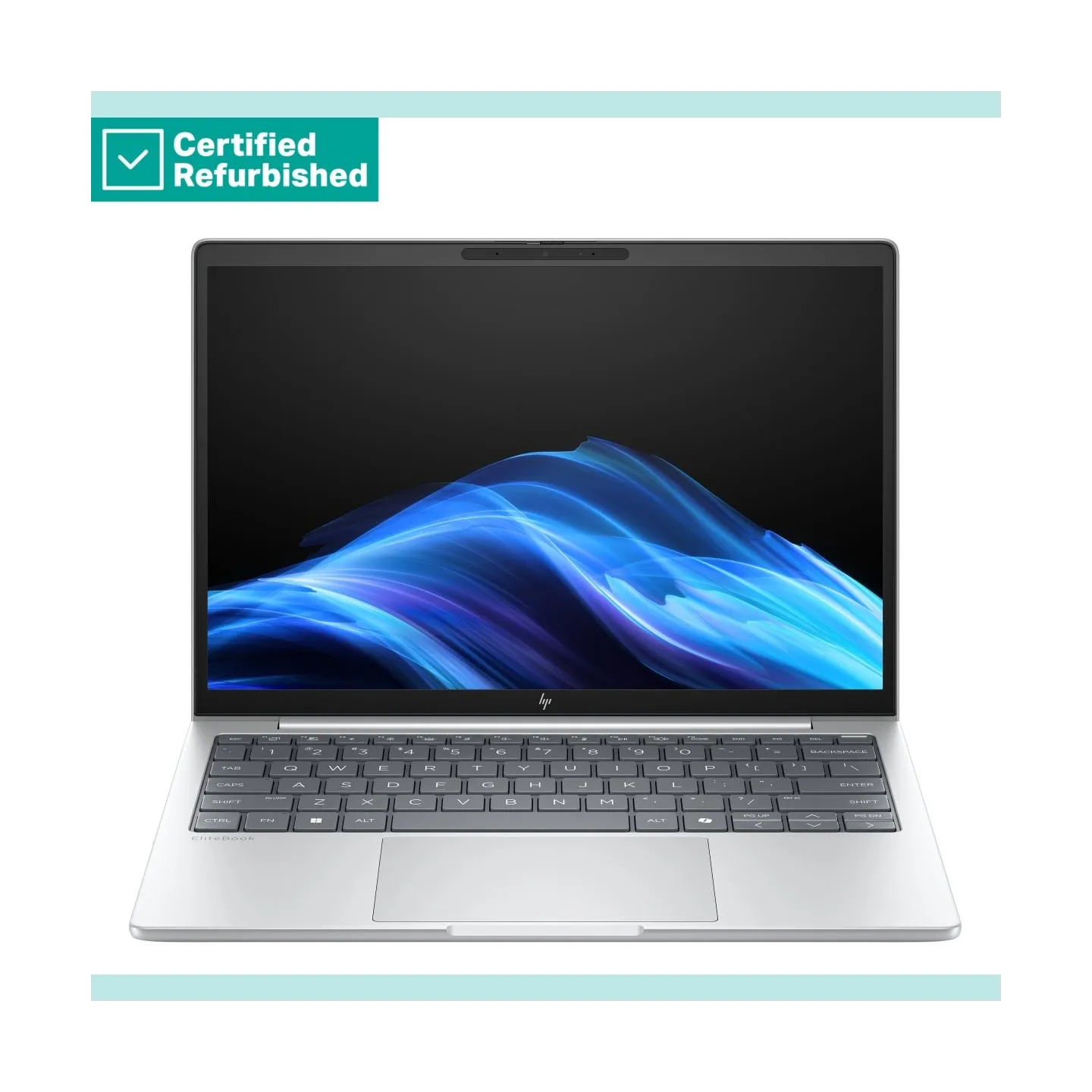 HP RENEW SILVER HP EliteBook 8 G1i 13 - Ultra 5-235U, 32GB, 512GB SSD, 13.3 WUXGA 300-nit AG, 5MP IR cam, Smartcard, FPR, US key