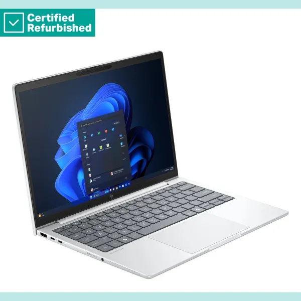 HP RENEW SILVER HP EliteBook 8 G1i 13 - Ultra 5-235U, 32GB, 512GB SSD, 13.3 WUXGA 300-nit AG, 5MP IR cam, Smartcard, FPR, US key