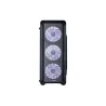 Zalman I3 ATX  Black,  LED fan x4