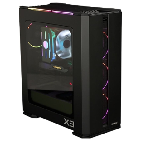 Zalman X3 BLACK ATX, ARGB fan x4, T/G