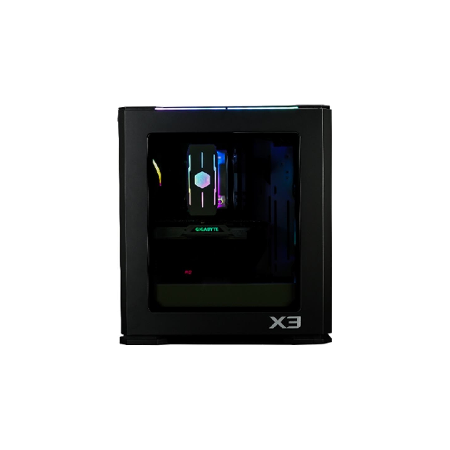 Zalman X3 BLACK ATX, ARGB fan x4, T/G