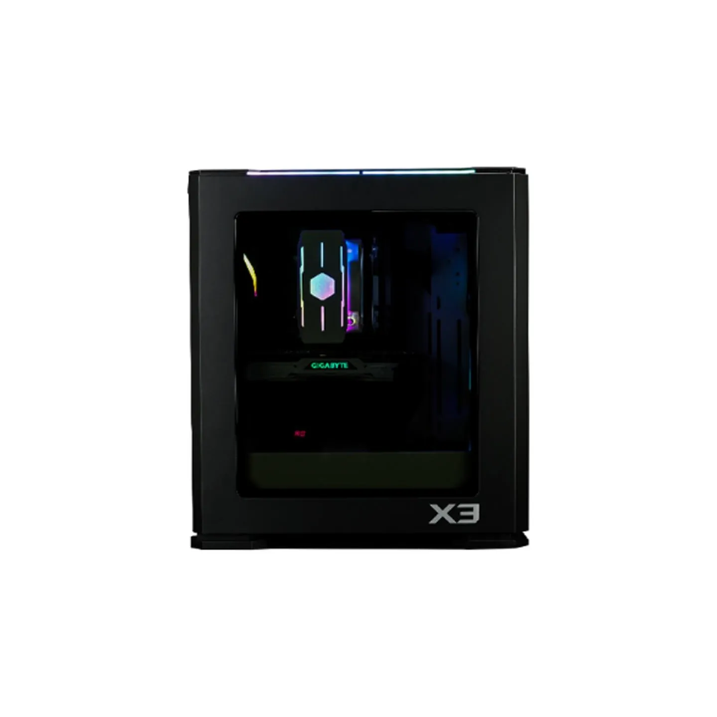 Zalman X3 BLACK ATX, ARGB fan x4, T/G