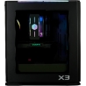Zalman X3 BLACK ATX, ARGB fan x4, T/G