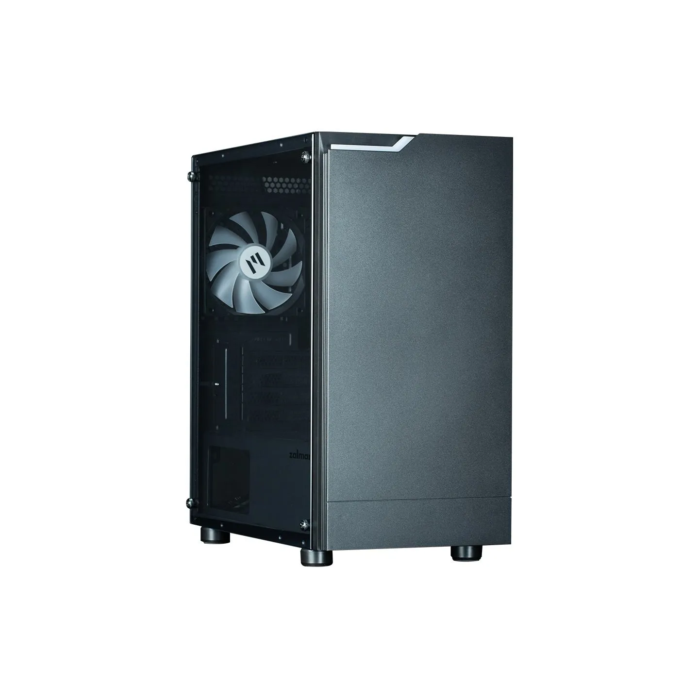 Zalman T4 Plus Black  Mini Tower Case, 120mm ARGB Fan x1