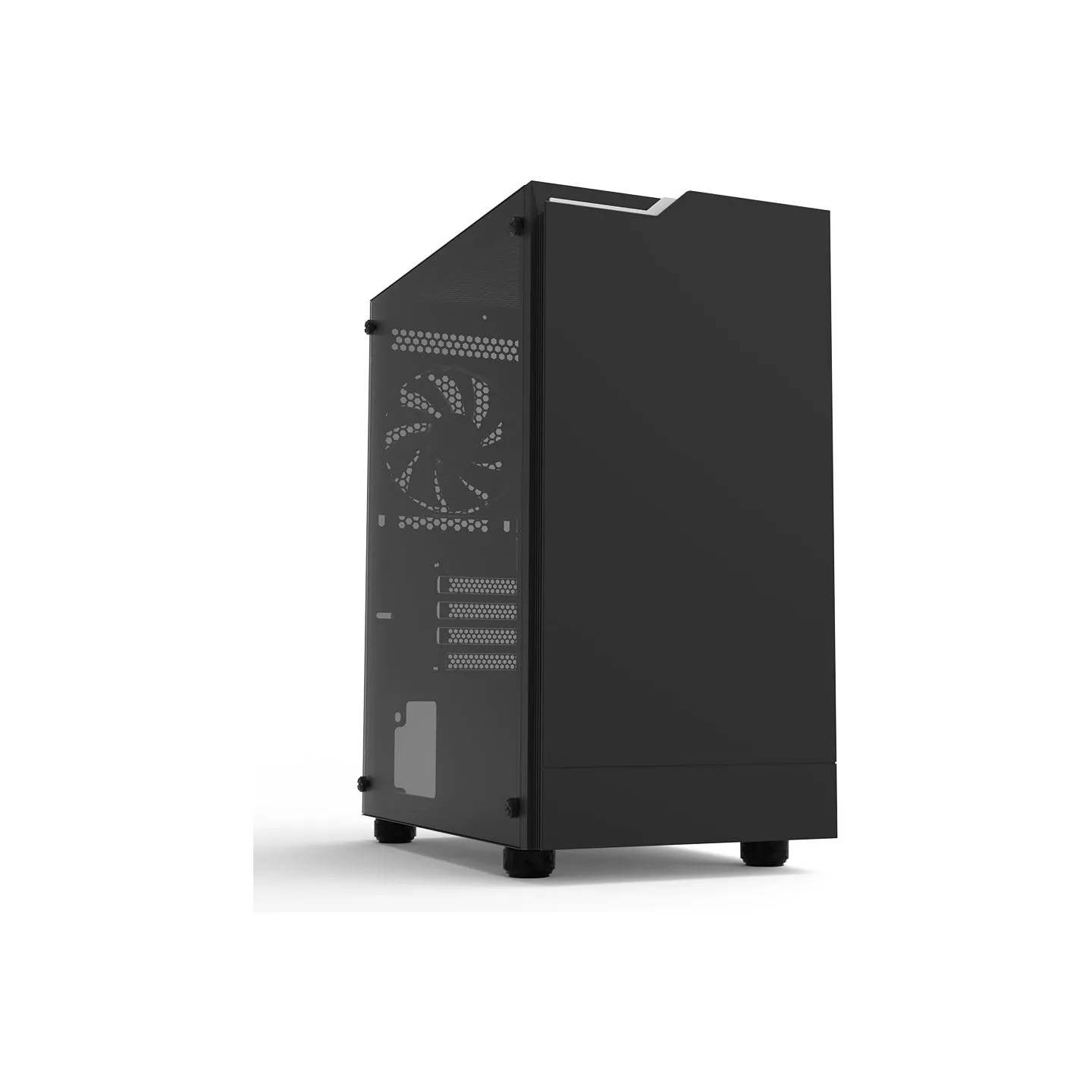 Zalman T4 Plus Black  Mini Tower Case, 120mm ARGB Fan x1