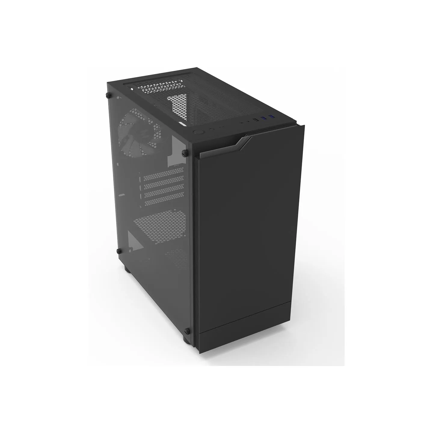Zalman T4 Plus Black  Mini Tower Case, 120mm ARGB Fan x1