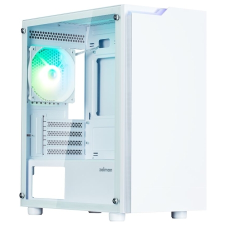 Zalman T4 Plus White  Mini Tower Case, 120mm ARGB Fan x1