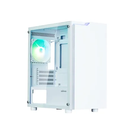 Zalman T4 Plus White  Mini Tower Case, 120mm ARGB Fan x1