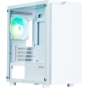Zalman T4 Plus White  Mini Tower Case, 120mm ARGB Fan x1