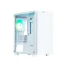 Zalman T4 Plus White  Mini Tower Case, 120mm ARGB Fan x1