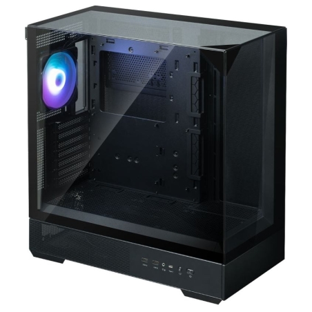 Zalman P40 Prism Black, ARGB Fan x1