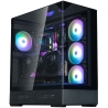Zalman P40 Prism Black, ARGB Fan x1