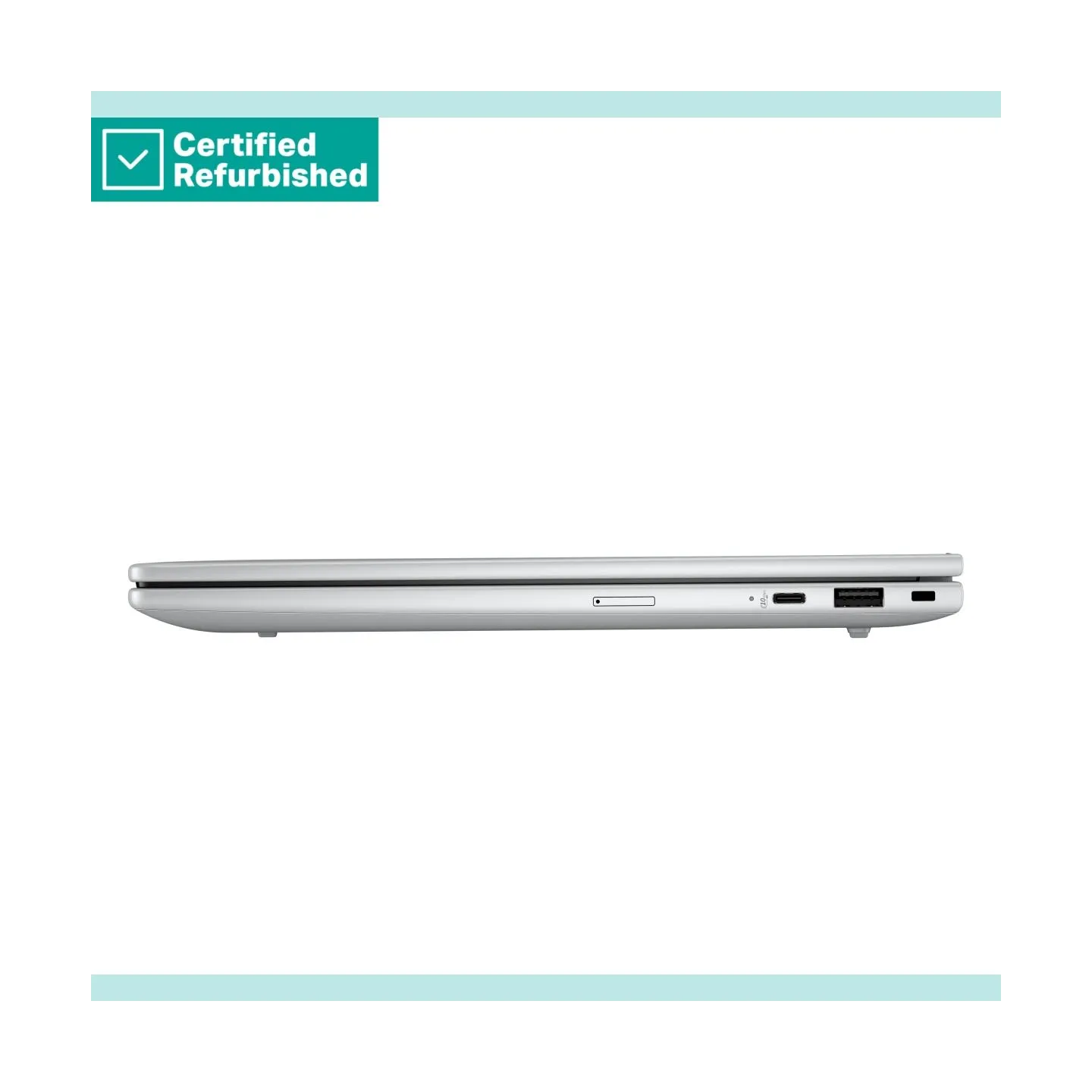 HP RENEW SILVER HP EliteBook 8 G1i 13 - Ultra 5-235U, 32GB, 512GB SSD, 13.3 WUXGA 300-nit AG, 5MP IR cam, Smartcard, FPR, US key