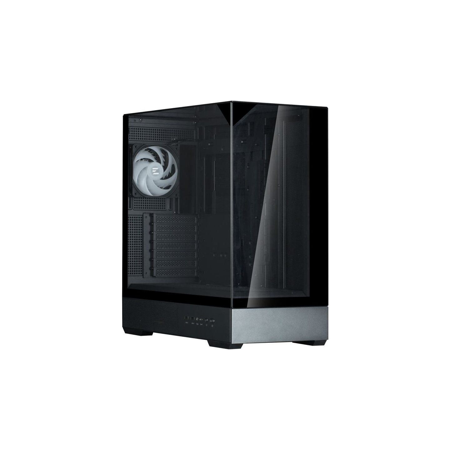 Zalman PC case P40 Prism Mid-Tower Tempered Glass black