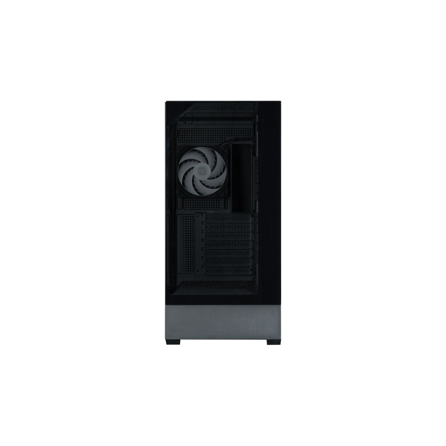 Zalman P40 Prism Black, ARGB Fan x1